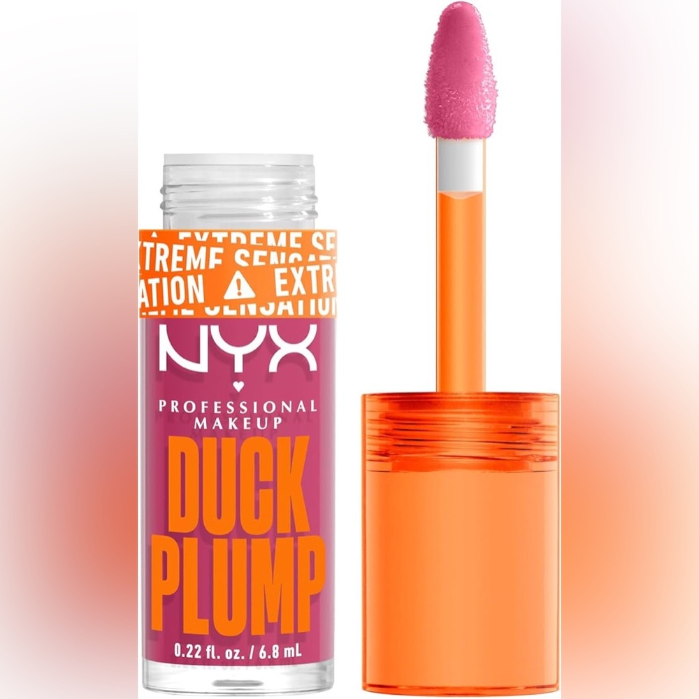 NYX PROFESSIONAL MAKEUP, Duck Plump High Pigment Plumping Lip Gloss-Pick Me Pink